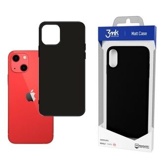 3MK Matt Fodral iPhone 13 Mini svart/svart