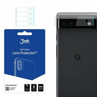 3MK Lens Protect Google Pixel 6a Kameralinsskydd 4 st