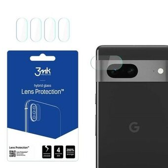 3MK Lens Protect Google Pixel 7 5G Skydd för kameran objektivet 4st