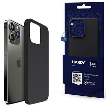 3MK Hardy Fodral iPhone 13 Pro 6.1" gråsvart/grafitgråsvart MagSafe