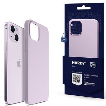 3MK Hardy Case iPhone 14 / 15 / 13 6,1" lila/ljuslila MagSafe