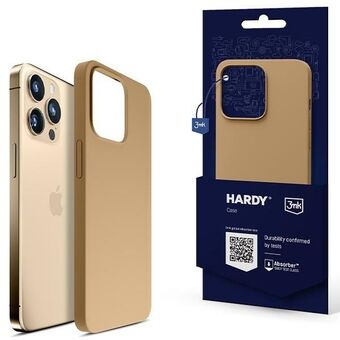 3MK Hardy Fodral iPhone 14 Pro 6.1" guld/guld MagSafe