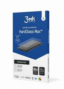 3MK HardGlass Max Sam A54 5G A546 svart/svart Helbildskärmsglas