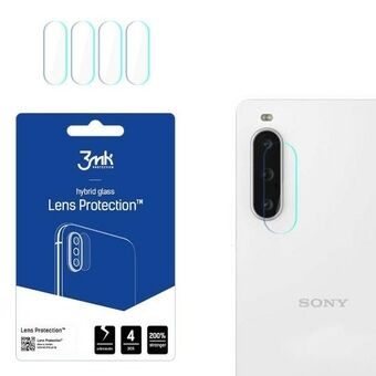 3MK Lens Protect Sony Xperia 10 V Kameralinsskydd 4 st