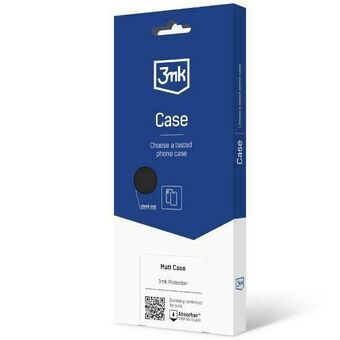 3MK Matt Case för Realme C67, svart/svart