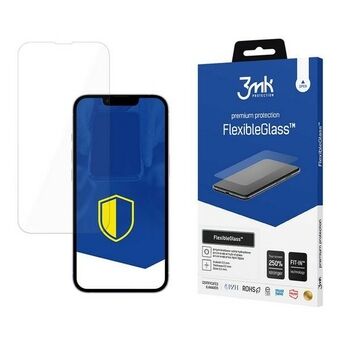 3MK Flexibelt glas iPhone SE 4 Hybridglas