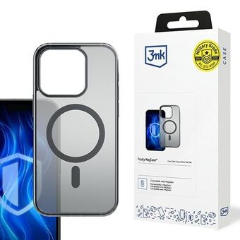 3MK Frosty MagCase iPhone 13 Pro Max svart/svart