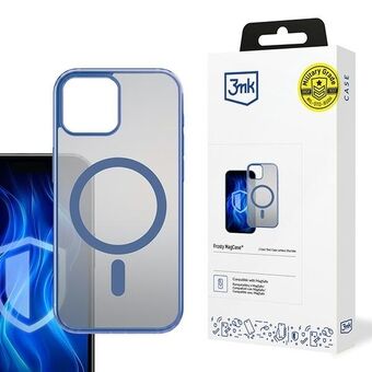 3MK Frosty MagCase iPhone 15 blå/blue