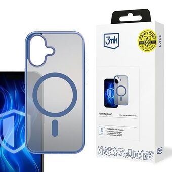 3MK Frosty MagCase iPhone 16 Plus blå/blue