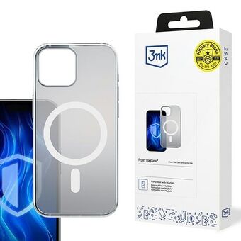 3MK Frosty MagCase iPhone 15 vit/white