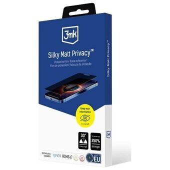 3MK Silky Matt Privacy Sam S25 Ultra Privatskyddsfilm