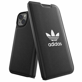 Adidas OR Booklet Fodral BASIC iPhone 14 6,1" svart/svart vit 50181