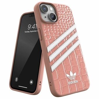 Adidas ELLER Samba Alligator iPhone 14 6.1" rosa-vit/mauve-vit 50199