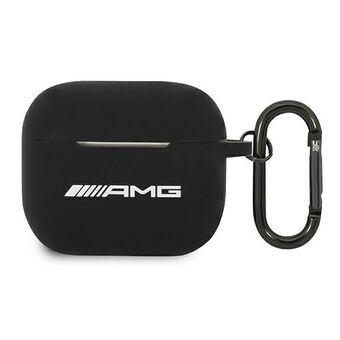 AMG AMA3RBK AirPods 3 fodral svart/svart silikon stort logo