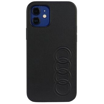 Audi Synthetic Leather iPhone 11 Pro 5,8" svart/svart fodral AU-TPUPPCIP11-TT/D1-BK