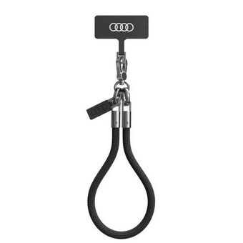 Audi universell telefonsnodd 28cm 8mm svart/black AU-HSL8-R8/D1-BK