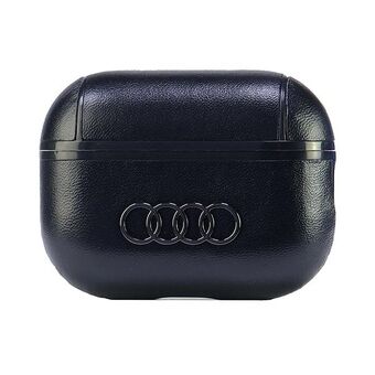 Audi Läder Stort Logotyp AirPods Pro 2 fodral svart/black AU-APP2-GT/D3-BK