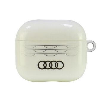 Audi IML Geometriskt Mönster AirPods 3 fodral vit/white AU-IMLAP3-A6/D3-WE