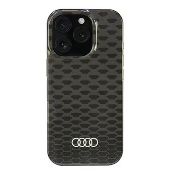 Audi IML Stitching Pattern MagSafe iPhone 16 Pro 6,3" svart/hardcase AU-IMLMIP16P-Q5/D3-BK