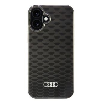 Audi IML Stitching Pattern MagSafe iPhone 16 Plus 6,7" svart/hårdskal AU-IMLMIP16M-Q5/D3-BK