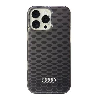 Audi IML Stitching Pattern MagSafe iPhone 16 Pro Max 6,9" svart/svart hårdskal AU-IMLMIP16PM-Q5/D3-BK