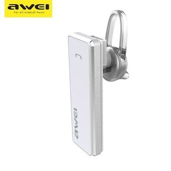 AWEI Bluetooth mono hörlur A850BL vit/white