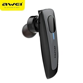 AWEI Bluetooth-hörlur mono N3 svart/svart