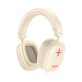 AWEI Bluetooth on-ear hörlurar AT6      beige/off-white