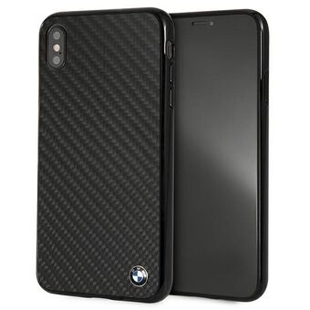 Hårt fodral BMW BMHCI65MBC iPhone Xs Max svart / svart Siganture-Carbon