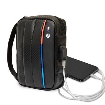 Torba BMW BMHBPUCARTCBK Organizer, svartsvart Carbon Tricolor.