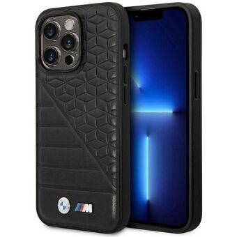 Etui BMW BMHCP14X22PMGK iPhone 14 Pro Max 6,7" svart Bi Pattern