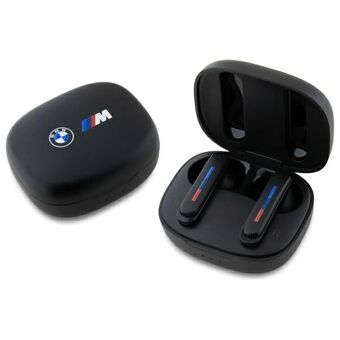 BMW Bluetooth hörlurar BMBEMIATP20LOK TWS + laddningsstation svart/black Printed Logos