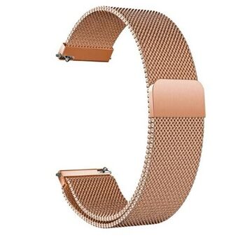 Beline pasek klocka 20 mm Fancy rose gold/rose gold