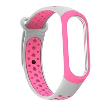 Beline bälte Mi Band 3/4 design rosa-grå / rosa-grå