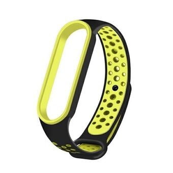 Beline armband Mi Band 7/6/5 svart-grön design