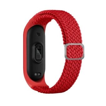 Beline pás Mi Band 7/6/5 Tyg röd/red