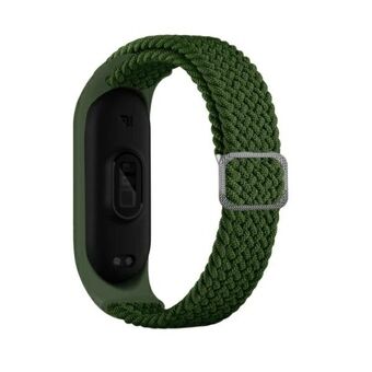 Beline rem för Mi Band 7/6/5 textil grön/green