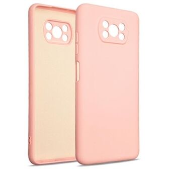 Beline Fodral Silikon Xiaomi Poco X3 roséguld / roséguld