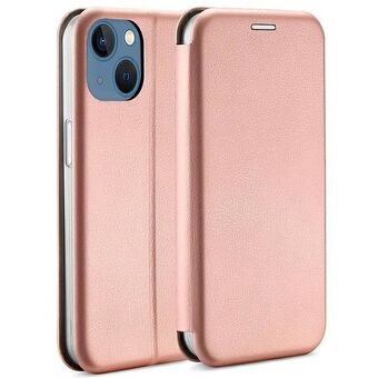 Beline Book Magnetic Case iPhone 14 Plus 6,7" roséguld/roséguld