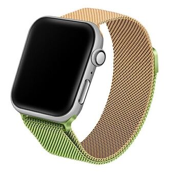 Beline Apple Watch Stålrem 38/40/41mm grøn/guld grøn/guld