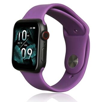 Beline Apple Watch Silikonrem 38/40/41mm lila/lila