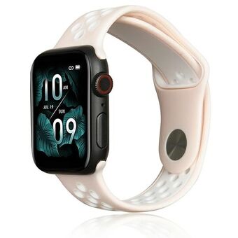 Beline Apple Watch Sport Silikonrem 38/40/41mm rosa/rosa