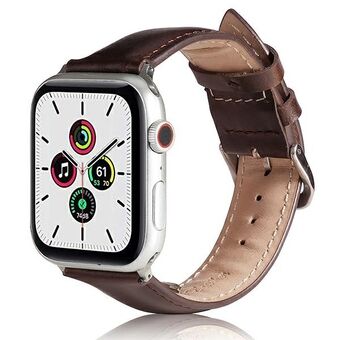 Beline Apple Watch Läderrem 42/44/45/49mm brun/brun