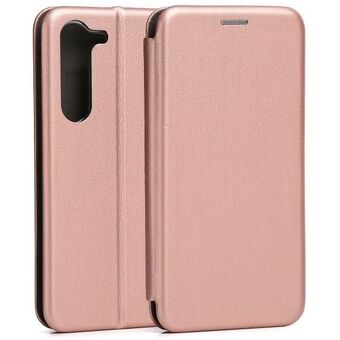 Beline Case Book Magnetic Sam S23+ S916 roséguld/roséguld