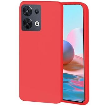 Beline Case Candy Oppo Reno 8 röd/röd