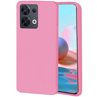 Beline Case Candy Oppo Reno 8 ljusrosa/ljusrosa