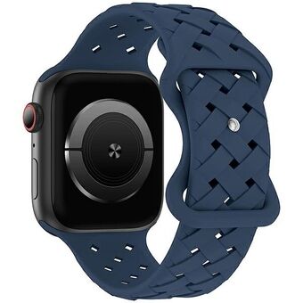 Beline pasek Apple Watch Silicone Woven 38/40/41mm niebieski /deep blue box

Beline armband för Apple Watch Silikon Vävt 38/40/41mm blå / djupblå låda