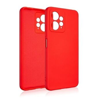 Beline Etui Silicone Xiaomi Redmi Note 12 4G röd / röd