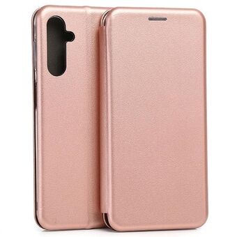 Beline-fodral för bok Magnetisk Samsung M34 5G M346 i rosa-guld/rosegold.