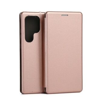 Beline Etui Book Magnetic Samsung S24 Ultra S928 i rosa guld